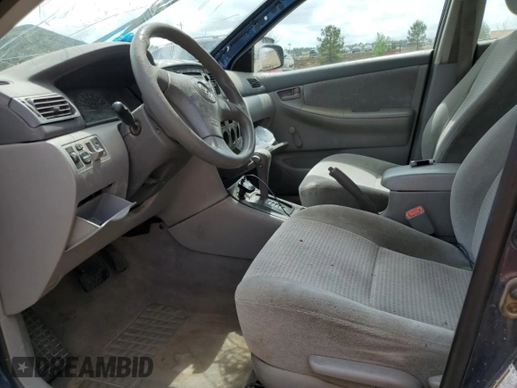 2006 Toyota Corolla CE с VIN JTDBR32EX60092297, выставлен на аукционе Copart как лот 51299545 с пробегом Не указан миль и Списание • Salvage title. История ставок и продаж доступна на DreamBid. Изображение 7.