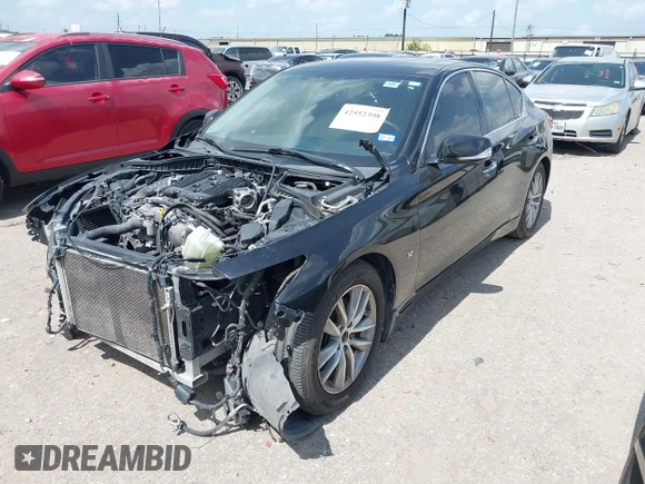2014 Infiniti Q50 Premium z VIN JN1BV7AP2EM673289, wystawiony jako IAAI lot #42552398 z przebiegiem 172 770 mil mil oraz . Historia ofert i sprzedaży dostępna na DreamBid. Obrazek 2.