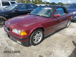 1995 BMW 3 Series 325iC with VIN WBABJ6324SJD43557, listed as a Copart auction lot 74568624 with 0 mi miles and Salvage Title. Bid and sale history available at carsss.com. Image 1.