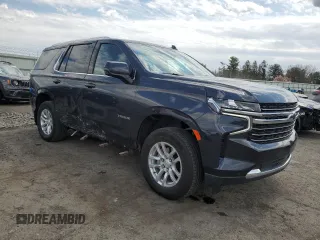 2023 Chevrolet Tahoe LT with VIN 1GNSKNKDXPR548259, listed as a Copart auction lot 53362855 with 16,035 mi miles and Salvage title. Bid and sale history available at DreamBid. Image 4.