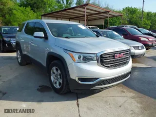 2017 GMC Acadia SLE with VIN 1GKKNKLA0HZ251705, listed as a IAAI auction lot 42022739 with 141,965 mi miles. Bid and sale history available at carsss.com. Image 1.