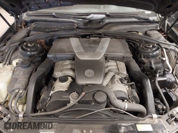 2002 Mercedes-Benz S-Class 6.0L with VIN WDBNG78J42A252823, listed as a IAAI auction lot 42051191 with 133,123 mi miles. Bid and sale history available at carsss.com. Image 10.