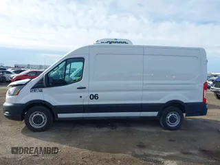 2023 Ford Transit Cargo with VIN 1FTBR1C86PKB71744, listed as a IAAI auction lot 41678963 with 47,373 mi miles. Bid and sale history available at carsss.com. Image 14.