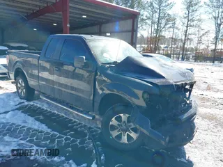 2013 Ford F-150 XL with VIN 1FTFX1CF7DFD81196, listed as a IAAI auction lot 41640478 with 114,384 mi miles. Bid and sale history available at carsss.com. Image 1.