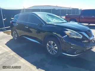 2018 Nissan Murano Platinum with VIN 5N1AZ2MG1JN149188, listed as a IAAI auction lot 41757053 with 144,221 mi miles. Bid and sale history available at carsss.com. Image 1.