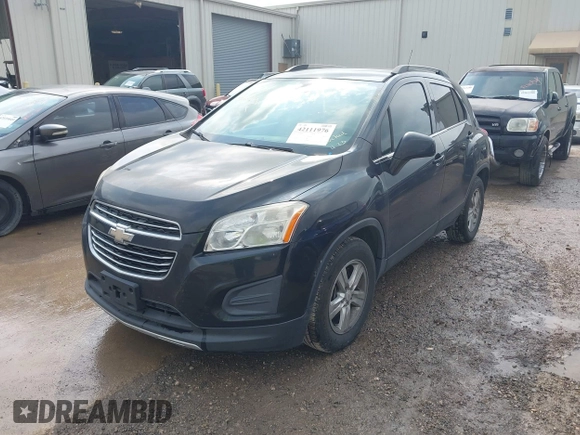 2016 Chevrolet Trax LT with VIN KL7CJLSB3GB668848, listed as a IAAI auction lot 42111976 with 44,363 mi miles and . Bid and sale history available at DreamBid. Image 2.