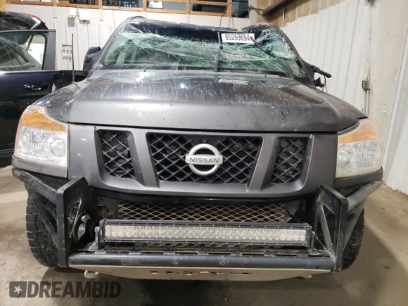 2012 Nissan Titan SV with VIN 1N6BA0EC4CN325702, listed as a Copart auction lot 85269694 with Not Provided miles and Salvage Title. Bid and sale history available at carsss.com. Image 5.