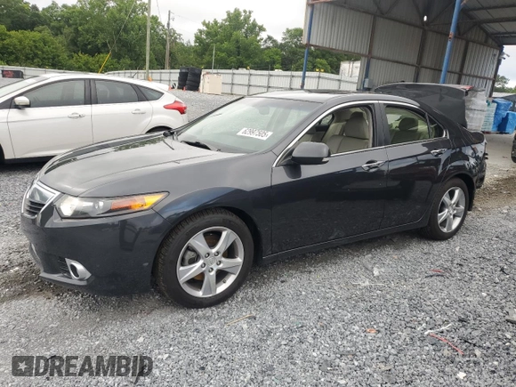 2013 Acura TSX Technology with VIN JH4CU2F62DC009391, listed as a Copart auction lot 62997505 with 134,844 mi miles and Salvage title. Bid and sale history available at DreamBid. Image 1.