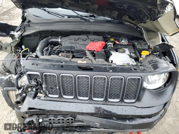2023 Jeep Renegade Trailhawk with VIN ZACNJDC1XPPP60937, listed as a Copart auction lot 45157965 with 4,151 mi miles and Salvage title. Bid and sale history available at DreamBid. Image 14.