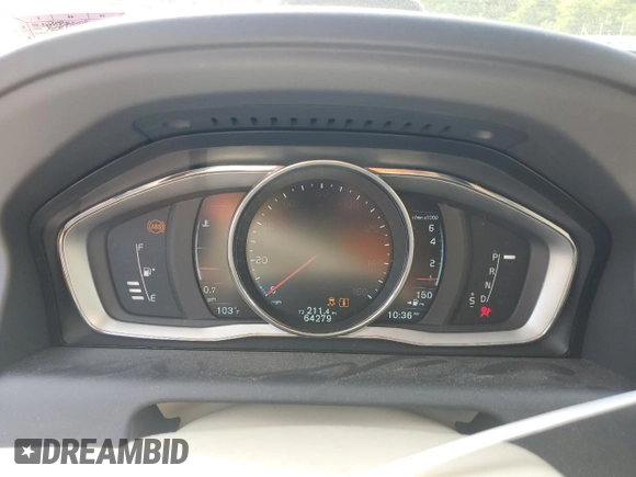 2015 Volvo XC60 T5 with VIN YV4612RK6F2683887, listed as a Copart auction lot 59481565 with 64,279 mi miles and Clean title. Bid and sale history available at DreamBid. Image 9.