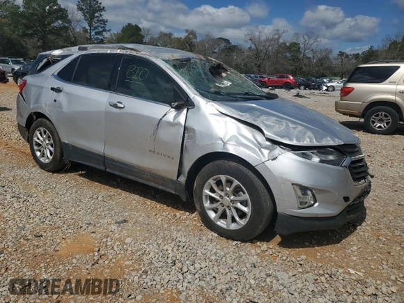 2019 Chevrolet Equinox LT with VIN 3GNAXKEV3KS613460, listed as a Copart auction lot 48407255 with 104,425 mi miles and Salvage Title. Bid and sale history available at carsss.com. Image 4.