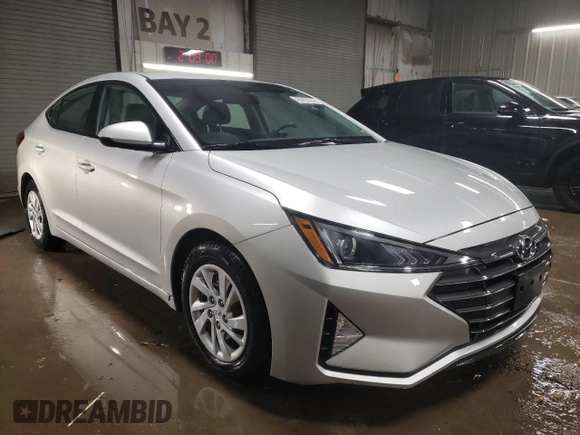 2019 Hyundai Elantra SE with VIN 5NPD74LF7KH497820, listed as a Copart auction lot 52046905 with 217,706 mi miles and Clean Title. Bid and sale history available at DreamBid. Image 4.