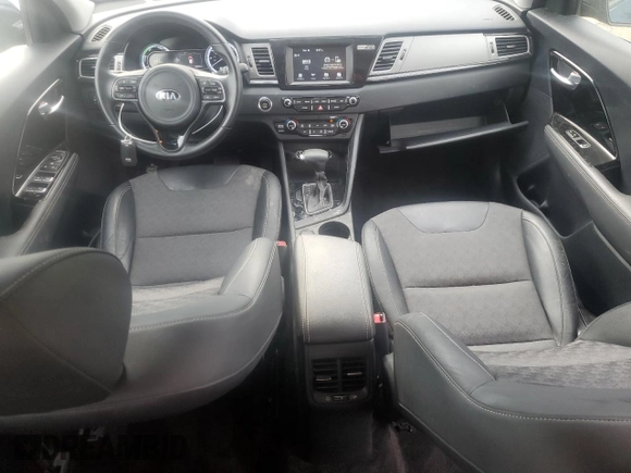 2019 Kia Niro EX with VIN KNDCC3LC8K5303822, listed as a Copart auction lot 50344715 with 25,574 mi miles and Salvage Title. Bid and sale history available at carsss.com. Image 8.
