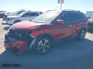 2019 Nissan Rogue SL with VIN 5N1AT2MT7KC799235, listed as a IAAI auction lot 41421764 with 42,558 mi miles. Bid and sale history available at carsss.com. Image 17.