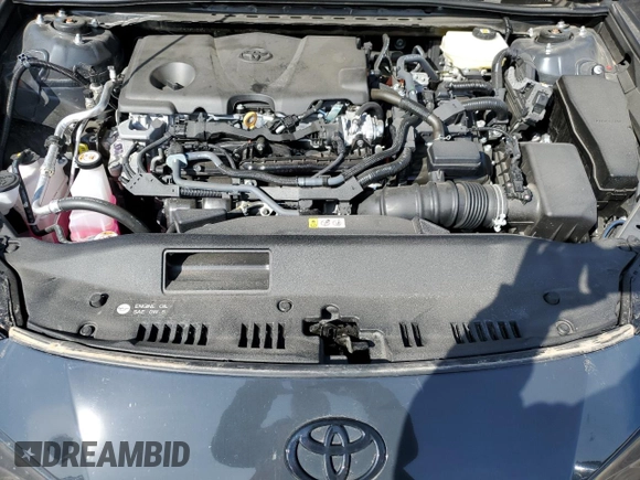 2025 Toyota Camry LE with VIN 4T1DAACK4SU050473, listed as a Copart auction lot 49129745 with 5,363 mi miles and Salvage Title. Bid and sale history available at carsss.com. Image 11.