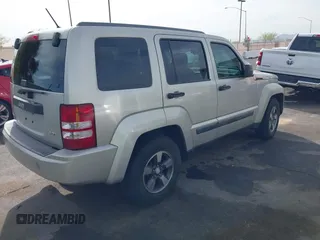 2008 Jeep Liberty Sport with VIN 1J8GN28K68W169409, listed as a IAAI auction lot 41993830 with 133,443 mi miles and . Bid and sale history available at DreamBid. Image 4.