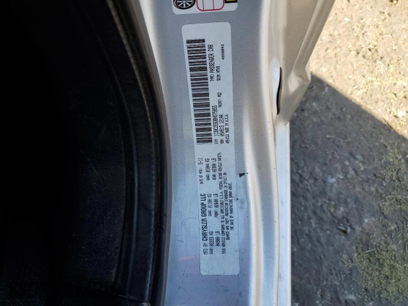 2011 Chrysler 200 Touring with VIN 1C3BC2EB3BN575855, listed as a Copart auction lot 79010914 with 110,234 mi miles and Salvage Title. Bid and sale history available at carsss.com. Image 14.