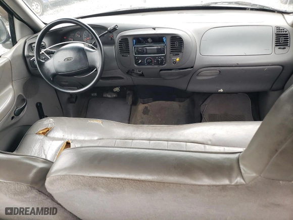 1997 Ford F-150 Standard with VIN 1FTDX17W3VNC16691, listed as a Copart auction lot 47799025 with 171,255 mi miles and Salvage Title. Bid and sale history available at carsss.com. Image 8.