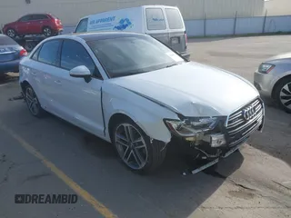 2017 Audi A3 Premium z VIN WAUB8GFF3H1060556, wystawiony jako IAAI lot #41608715 z przebiegiem 51 281 mil mil oraz . Historia ofert i sprzedaży dostępna na DreamBid. Obrazek 1.