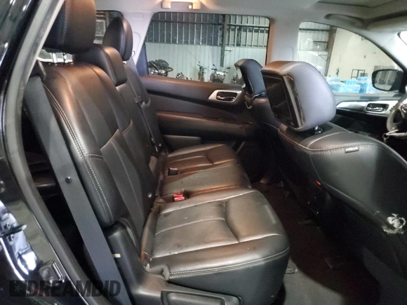 2017 Nissan Pathfinder SL with VIN 5N1DR2MN2HC613199, listed as a Copart auction lot 59520025 with 77,915 mi miles and Salvage title. Bid and sale history available at DreamBid. Image 11.