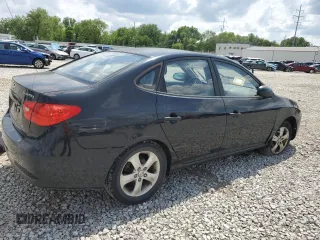2007 Hyundai Elantra GLS with VIN KMHDU46D07U034414, listed as a Copart auction lot 58352395 with 107,767 mi miles and Salvage title. Bid and sale history available at DreamBid. Image 3.