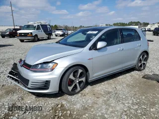 2015 Volkswagen Golf GTI Autobahn with VIN 3VW4T7AU7FM017254, listed as a Copart auction lot 46294875 with 101,930 mi miles and Salvage Title. Bid and sale history available at carsss.com. Image 1.