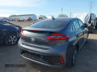 2017 Hyundai Ioniq SEL with VIN KMHC75LC5HU035029, listed as a IAAI auction lot 42128276 with 87,435 mi miles and . Bid and sale history available at DreamBid. Image 4.