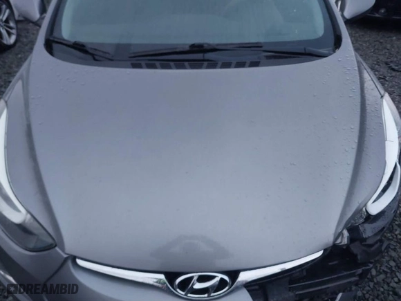 2014 Hyundai Elantra Limited with VIN 5NPDH4AE8EH465342, listed as a IAAI auction lot 41343515 with 1 mi miles. Bid and sale history available at carsss.com. Image 10.