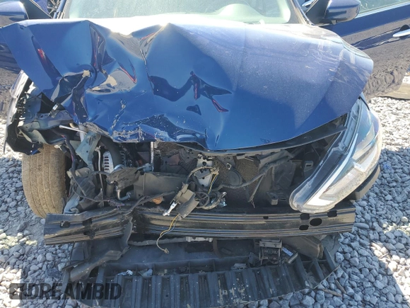 2019 Nissan Sentra SV with VIN 3N1AB7AP8KY413606, listed as a Copart auction lot 46512725 with 75,669 mi miles and Salvage Title. Bid and sale history available at DreamBid. Image 13.