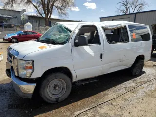 2014 Ford Econoline Passenger XL with VIN 1FBNE3BL2EDA08377, listed as a Copart auction lot 47298485 with Not Provided miles and Non Repairable. Bid and sale history available at carsss.com. Image 1.