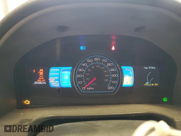 2011 Ford Fusion Hybrid with VIN 3FADP0L35BR145403, listed as a Copart auction lot 54918895 with 167,432 mi miles and Non repairable. Bid and sale history available at DreamBid. Image 9.