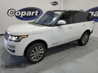 2016 Land Rover Range Rover with VIN SALGR2KF0GA318716, listed as a Copart auction lot 55032114 with 67,737 mi miles and Salvage Title. Bid and sale history available at DreamBid. Image 1.