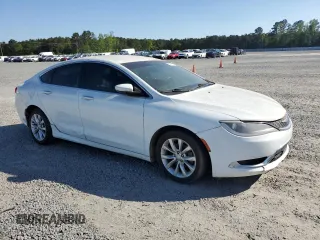 2015 Chrysler 200 C with VIN 1C3CCCCB0FN545473, listed as a Copart auction lot 53366185 with 248,772 mi miles and Clean Title. Bid and sale history available at carsss.com. Image 4.