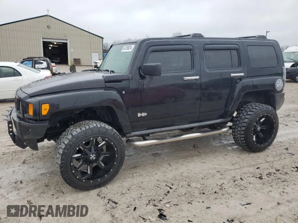 2008 Hummer H3 with VIN 5GTEN33E688229496, listed as a Copart auction lot 84799824 with 187,881 mi miles and Clean Title. Bid and sale history available at DreamBid. Image 1.