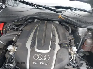 2015 Audi A8 L 4.0T with VIN WAU32AFD7FN021203, listed as a IAAI auction lot 41736045 with 135,471 mi miles. Bid and sale history available at carsss.com. Image 10.