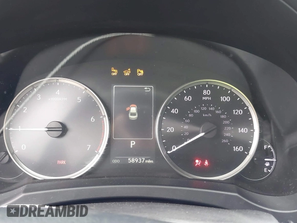 2022 Lexus IS 300 z VIN JTHDA1D23N5121856, wystawiony jako IAAI lot #41146026 z przebiegiem 58 937 mil mil oraz . Historia ofert i sprzedaży dostępna na DreamBid. Obrazek 7.