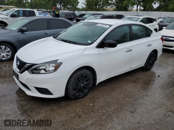 2018 Nissan Sentra SR with VIN 3N1AB7AP6JY265258, listed as a Copart auction lot 61939254 with 144,608 mi miles and Salvage Title. Bid and sale history available at DreamBid. Image 1.
