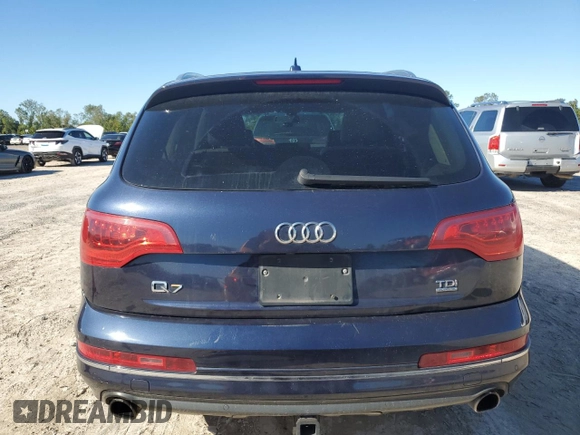 2013 Audi Q7 3.0L TDI Prestige with VIN WA1VMAFE3DD014213, listed as a Copart auction lot 81576444 with 139,458 mi miles and Salvage Title. Bid and sale history available at carsss.com. Image 6.