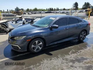 2020 Honda Civic LX with VIN 2HGFC2F60LH553810, listed as a Copart auction lot 62315815 with 101,184 mi miles and Clean title. Bid and sale history available at DreamBid. Image 1.