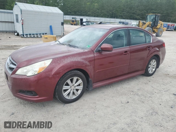 2011 Subaru Legacy Premium with VIN 4S3BMBC62B3251323, listed as a Copart auction lot 54652405 with 227,494 mi miles and Salvage Title. Bid and sale history available at DreamBid. Image 1.