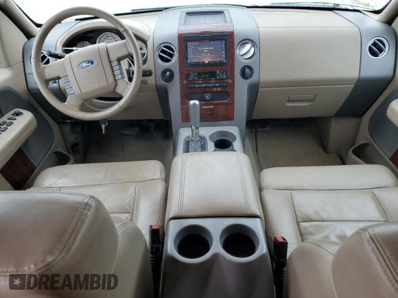 2006 Ford F-150 XLT with VIN 1FTPW14V06FB22470, listed as a Copart auction lot 88514505 with 119,934 mi miles and Clean Title. Bid and sale history available at carsss.com. Image 8.
