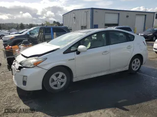 2011 Toyota Prius I with VIN JTDKN3DU7B0301263, listed as a Copart auction lot 51113965 with 181,596 mi miles and Salvage Title. Bid and sale history available at carsss.com. Image 1.