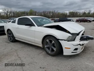 2013 Ford Mustang V6 with VIN 1ZVBP8AM4D5262212, listed as a Copart auction lot 51121685 with Not Provided miles and Salvage Title. Bid and sale history available at carsss.com. Image 4.