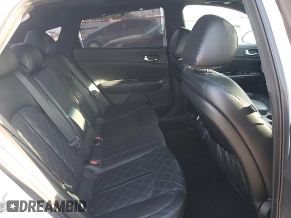 2016 Kia Optima SXL Turbo with VIN 5XXGV4L28GG043868, listed as a Copart auction lot 50427905 with 93,452 mi miles and Salvage title. Bid and sale history available at DreamBid. Image 10.