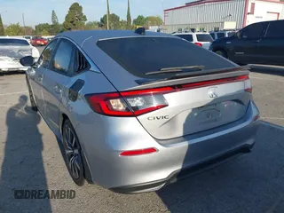 2024 Honda Civic EX-L z VIN 19XFL1H70RE022707, wystawiony jako IAAI lot #41852356 z przebiegiem 23 137 mil mil oraz . Historia ofert i sprzedaży dostępna na DreamBid. Obrazek 3.