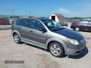 2005 Pontiac Vibe with VIN 5Y2SL63835Z475679, listed as a IAAI auction lot 42741646 with 214,868 mi miles and . Bid and sale history available at DreamBid. Image 1.