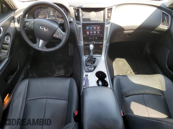 2014 Infiniti Q50 Premium with VIN JN1BV7AP7EM673904, listed as a Copart auction lot 63665865 with 88,544 mi miles and Clean title. Bid and sale history available at DreamBid. Image 8.
