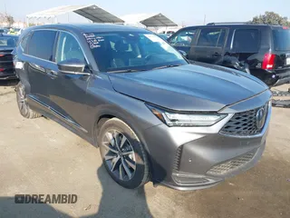 2025 Acura MDX Technology z VIN 5J8YD9H43SL000421, wystawiony jako IAAI lot #41470306 z przebiegiem 17 143 mil mil oraz . Historia ofert i sprzedaży dostępna na DreamBid. Obrazek 1.
