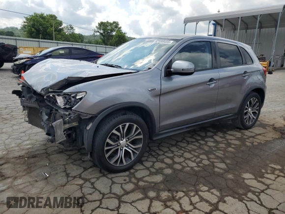 2018 Mitsubishi Outlander ES with VIN JA4AP3AU1JZ011468, listed as a Copart auction lot 62580455 with 123,404 mi miles and Salvage title. Bid and sale history available at DreamBid. Image 1.