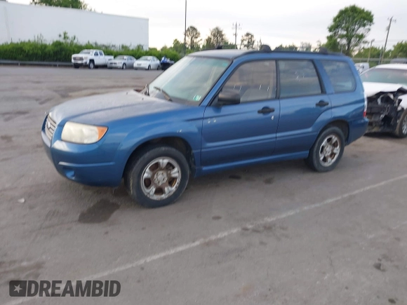 2007 Subaru Forester X with VIN JF1SG63617G722723, listed as a IAAI auction lot 42086601 with 204,766 mi miles. Bid and sale history available at carsss.com. Image 2.